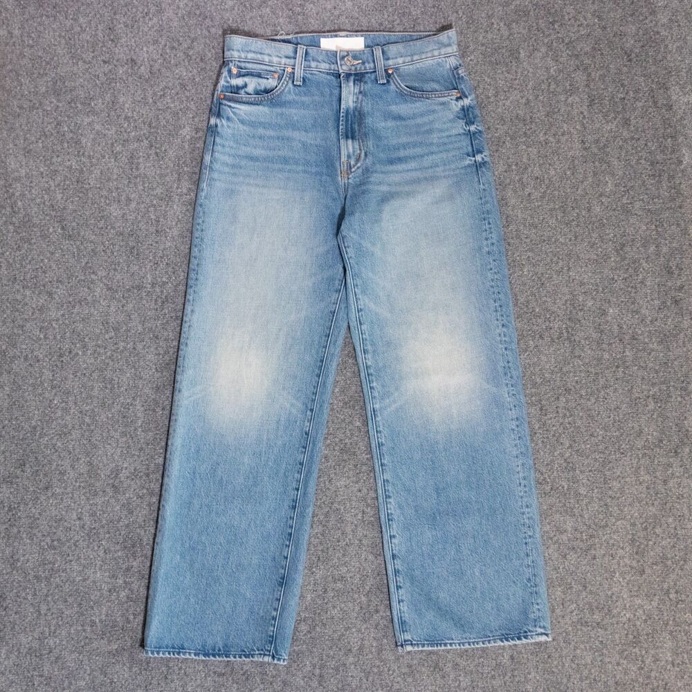 Mother Superior The Dodger Ankle Straight Jeans Romaine Calm Blue Women's 26x28